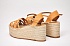 Сандалии на платформе Giorgio Armani Ankle Strap Platform Espadrille Sandals