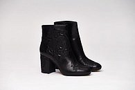 Ботильоны Michael Kors Claire Embossed-Leather Ankle Boot