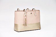 Сумка Tory Burch Colorblock Pebbled Leather Tote