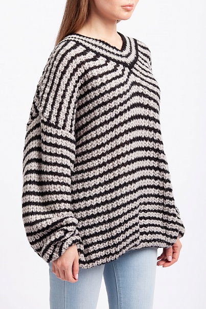 Свитер Favlux Striped Chunky Tunic Sweater