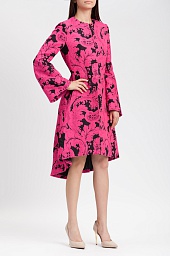Пальто Alice + Olivia Liza Bell-Sleeve Paisley Embroidered Midi Coat