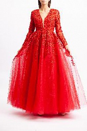 Вечернее кружевное платье Sherri Hill