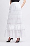 Юбка BCBGMAXAZRIA Embroidered Cotton Maxi Skirt