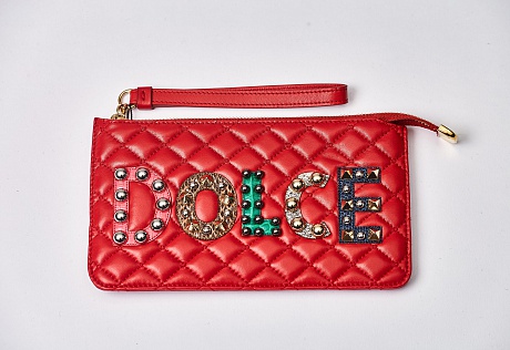 Клатч Dolce & Gabbana Red Pouch