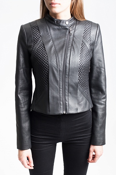 Куртка BCBGMAXAZRIA Misa Faux-Leather Moto Jacket