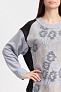 Свитшот BCBGMAXAZRIA Embroidered Long Sweatshirt
