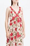 Платье Alice + Olivia Floral Embroidered Gown