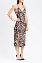 Платье Mustard Seed Leopard Print Midi Dress