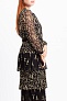 Платье Ba&sh Morris Crepe Chiffon Tiered Dress