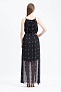 Платье Karl Lagerfeld Lightning Bolt Print Maxi Dress