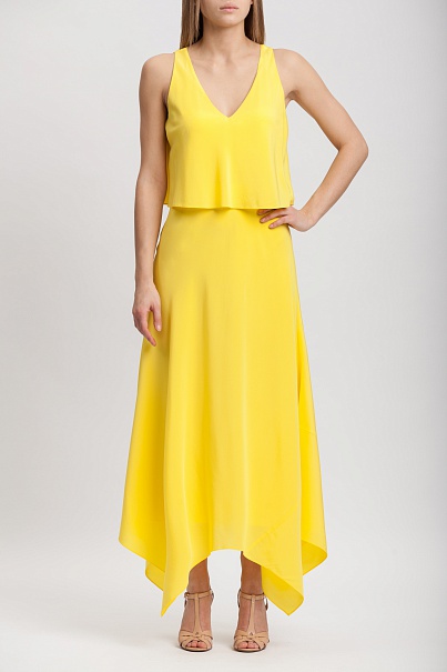 Платье Ralph Lauren Silk Sleeveless Dress