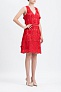 Платье Michael Kors Floral Applique Lace Dress