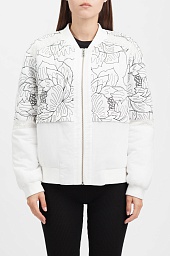 Куртка BCBGMAXAZRIA Tessa Embroidered Bomber Jacket