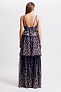 Платье BCBGMAXAZRIA Floral Blooms Embroided Gown