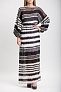 Платье BCBGMAXAZRIA Batik Stripe Maxi Dress
