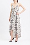 Платье Willow & Root Snakeskin Tulip Front Maxi Dress